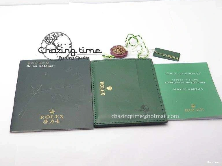 MiroTime 0213 Datejust II 116334 SS 41mm Sliver Gray Dial Sticks Markers On SS Bracelet A Cozy 3892